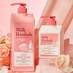 Milk Baobab Flora Bouquet Perfume Body Wash Lotion SET (1200ml + 600ml) K-Beauty What is the GRAMBOX? GRAMBOX is a store whose goal is customer satisfaction. GRAMBOX is a store located in South Korea. Save up to 7% when you buy more. GRAMBOX provides a tracking number for all products. If you have not received the item or do not like it, Please do not hesitate to send me a message. PRODUCT SPECIFICATIONS Capacity : Body Wash (1200ml 1ea), Body Lotion (600ml 1ea) Flora Bouquet scent Nature’s pure Body Wash And Lotion Set, Hair Body Products, Korean Body Care Products, Milk Baobab, Body Wash Packaging, Body Lotion Packaging, Scented Body Wash, Natural Anti Aging Skin Care, Perfume Lotion