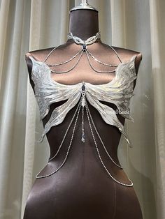 Corset Bra Top, Mermaid Corset, Resin Mermaid, قلادات متدلية, Top Cosplay, Corset Fashion, Corset Bra, Dolce E Gabbana, Fantasy Clothing