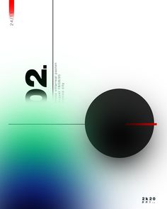 an abstract poster with the number twenty two on it