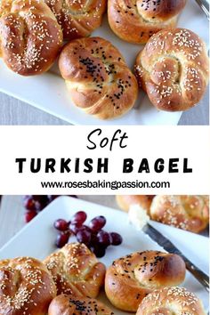 simit_turkish_bread_recipe Turkish Bagel Recipe, Turkish Simit Recipe, Simit Recipe, Bagel Bites Recipe, Eastern Recipe, Recipes With Yeast, Fantastic Recipes, Bagel Bites