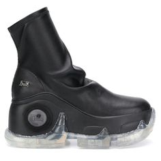 Air Rev. Xtra Vegan Platform Boots - Black | Swear | Wolf & Badger Nike Tenis, Vegan Sneakers, Black Platform Boots, Artificial Leather, Designer Sneakers, Platform Boots, Dolce & Gabbana, Converse High Top Sneaker, Converse Chuck Taylor High Top Sneaker