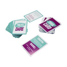 University Games Truth or Dare Pop Culture Trivia, Truth Or Dare Games, Dare Games, Family Card Games, Truth And Dare, Fun Card Games, Card Games For Kids, Truth Or Dare, Bachelorette Party Beach