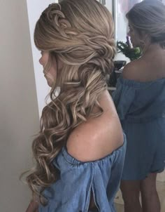 Braid For Long Hair, Bridal Side Hair, Wedding Hairstyles For Women, Bridal Hairstyles With Braids, Blonde Braids, Lily Aldridge