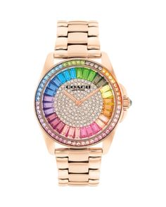 Coach Greyson Watch, 36mm Female Watches, Women's Watch, Stainless Steel Watch, Luxury Watch, Bracelet Designs