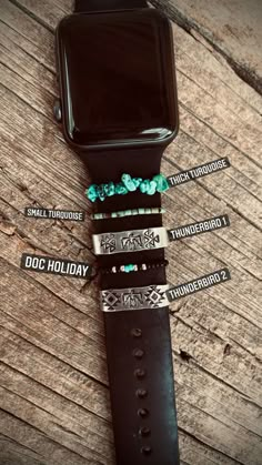 Gunville Bands - Etsy Cute Apple Watch Bands, Western Fashion Jewelry, Apple Watch Bands Fashion, Apple Watch Fashion, Cowgirl Accessories, Estilo Hippy, Metal Stamped Jewelry, Cowgirl Jewelry, Diy Jewlery