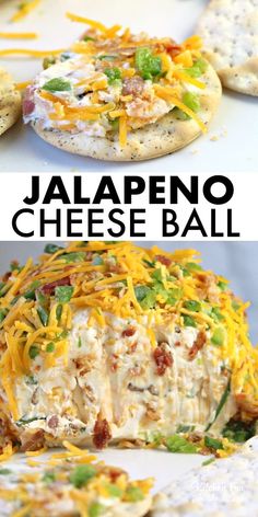 jalapeno cheese ball is an easy appetizer that everyone will love