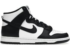 Nike Dunk High Black White, Nike Dunk High Panda, Nike Dunks High, Black And White Nikes, Nike High Tops, Nike High, Sneaker Stores, Nike Dunk High, Sneakers Adidas