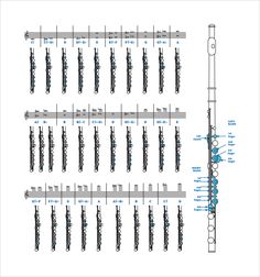 the diagram shows how many different types of pipes are connected to each other