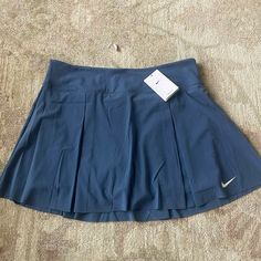 Nike Xl Nwt Cheap Blue Tennis Skirt For Women, Nike Blue Skort For Spring, Nike Pleated Skort For Spring, Casual Nike Lined Skirt, Cheap Blue Mini Length Tennis Skirt, Nike Pleated Skirt For Spring, Casual Nike Mini Skirt With Lining, Nike Casual Pleated Skirt, Nike Casual Lined Mini Skirt