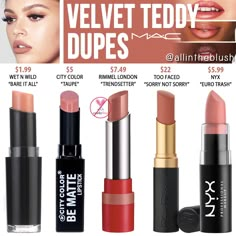 Velvet Teddy Mac, Matte Make Up, Ruby Woo Lipstick, Mac Velvet Teddy, Mac Ruby Woo, Mac Cosmetics Lipstick, Ruby Woo, Velvet Teddy, Makijaż Smokey Eye