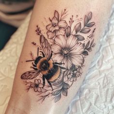 Vibrant Bumble Bee Tattoo Master Files