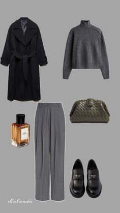 winter outfit Minimal Outfit, Grey Outfit