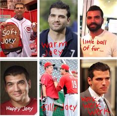 several different pictures of baseball players with names on their backs and chestes, including the name of each player