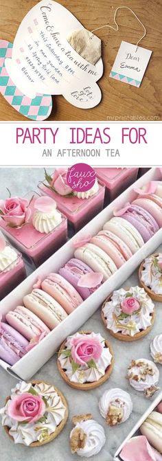 party ideas for an afternoon tea