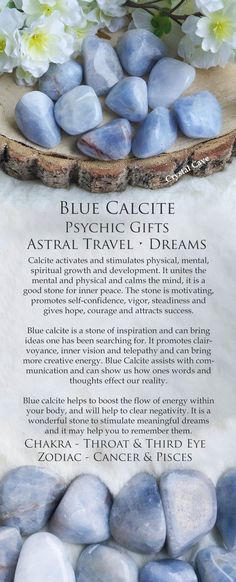 Wiccan Designs, Remembering Dreams, How To Remember Dreams, Psychic Gifts, Astral Travel, Blue Calcite