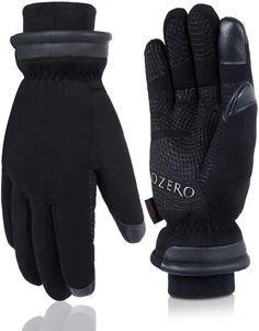 PRICES MAY VARY. Waterproof Winter gloves double layers for adult keep warm in cold weather:OZERO winter gloves use windproof artificial suede leather shell and inserted with insulated sponge with thickness of 2mm and breathable waterproof membrane, and lined with soft and thermal TR material, resulting in better comfort and warm. Double layers for adult keep warm in cold weather:OZERO winter gloves use windproof artificial suede leather shell and inserted with insulated sponge with thickness of Heated Gloves For Women, Driving Motorcycle, Rain Weather, Landscaping Diy, Mens Winter Gloves, Snow Gloves, Warmest Winter Gloves, Gifts For Men And Women, Heat Resistant Gloves