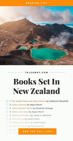 the book set in new zealand