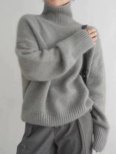 Cashmere Sweater Women, Turtle Neck Jumper, Womens Turtleneck, Cashmere Turtleneck, Bottoming Shirt, Loose Sweater, Women Sleeve