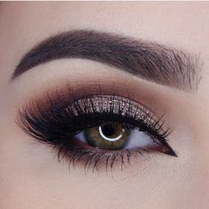 Bar Palette, Foil Eyeshadow, Evening Eye Makeup, Prom Eye Makeup, Brunette Makeup, Dipbrow Pomade, Makeup Mistakes, Pinterest Makeup, Brow Powder