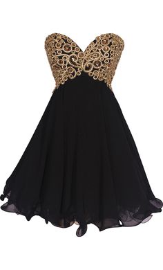 Chiffon Embroidered Babydoll Dress. In love! Red Homecoming Dresses Short, Black Prom Dress Short, Birthday Dress Women, Prom Dress 2014, Black Homecoming Dress, Gold Prom Dresses, Prom Dresses 2015, Short Prom Dresses, Prom Dresses 2018