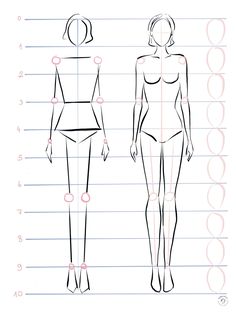 how to draw a woman's body in 3 easy steps