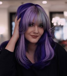 Purple Gradient Perfection Two Tone Hair, Balayage Technique, Tone Hair, Creative Hairstyles, Hair Inspo Color