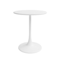 an image of a white table on a white background that looks like it could be used for seating