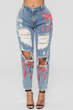 Denim Painting, Spring Jeans, Denim Baby, Light Blue Jeans