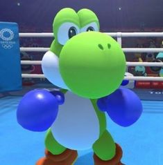 an image of a cartoon character in a boxing ring