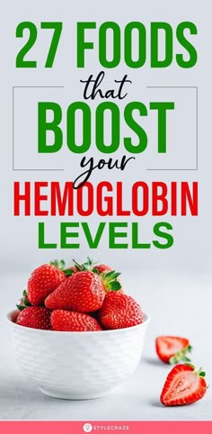 Boost Hemoglobin, Increase Iron, Hemoglobin Levels