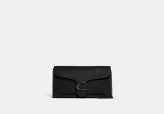 Tabby Chain Clutch | COACH Polished Pebble, Horse Carriage, Coach Outlet, Signature Hardware, Tag Design, Pebbled Leather, Chain Strap, You Bag, Casual Looks