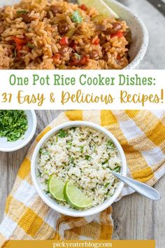 one pot rice cooker dishes 31 easy and delicious recipes - pinter tots