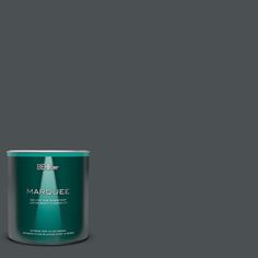 a can of marjoiee paint on a gray background