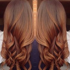 This is how I want my hair color to be! More Spring Highlights, Copper Curls, Hair Color Auburn Brown, Spring Hair Color, Caramel Hair, Copper Hair Color, Hair Color Auburn, Brown Highlights, Hair Color Highlights