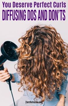 How To Defrizz Curly Hair Diy, Drying Curly Hair With Diffuser, How To Dry Curly Hair With A Diffuser, Hair Diffuser Tips How To Use, How To Make My Curls More Defined, Air Dry Vs Diffuser Curly Hair, How To Diffuse Your Hair, Diffuse Hair Curls, How To Get More Defined Curls