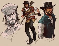 Veradia Art, Samurai Gunslinger, Rdr Fanart, Rdr2 Art, Rdr2 Fanart, Read Dead, John Marston