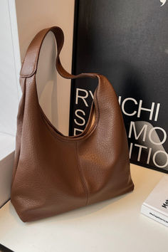 Tote Bag, Shoulder Bag, Leather