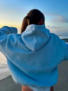 Stay cozy and embrace beachy vibes with the Find Me in the Waves hoodie! Perfect for casual days and ocean lovers. #FindMeInTheWaves #HoodieStyle #BeachVibes #CasualFashion #CozyComfort #StreetStyle #TrendingNow #OceanInspo #WardrobeEssentials #BeachLife Amare Hoodie, Hoodie That Hoodies, Cute Sweatshirts For Women, Tsitp Hoodie, Cute Hoodies For Women, Oversized Hoodie And Sweatpants Outfit, Dandy Worldwide Hoodie, Vintage Hoodies 90s, Beachy Hoodies