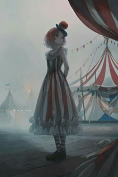 Save+follow♠ Circle Girl, Animated Movie Characters, Joker Girl, Akali League Of Legends, Circus Aesthetic, Arte Peculiar, Arte Inspo, Anime Scenery Wallpaper