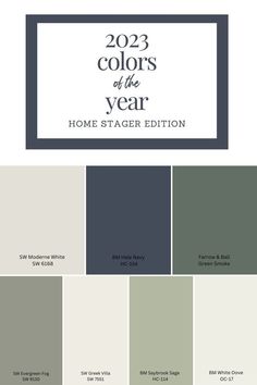 the color scheme for this year's home staging contest is shown in shades of gray,