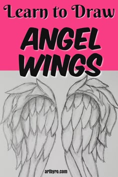 learn to draw angel wings with this step - by - step video guide for beginners