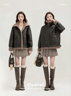 K Fashion Fall, Tokyo Fall Fashion, Fashion Outfits Japanese, Oyanxi Outfits, Fall Outfit Korean, Kpop Winter Outfits, Japanese Girl Outfits, Outfit Ideas Png, Japanese Fashion Women Casual