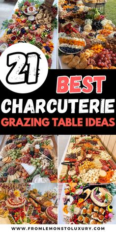 the best charcuterie grazing table ideas