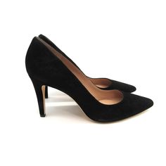 Nordstrom Signature Womens Delia Classic Pump Heels Black 
Pairing easily with polished workwear and party attire, this classic pointy-toe pump is about as versatile as they come.
Suede upper Pointy Black Heels, Black Work Shoes Women, Nordstrom Rack Shoes, Black Pointy Heels, Prom Shoes Black, White Strappy Heels, Nordstrom Shoes, Pointy Heels, Work Shoes Women