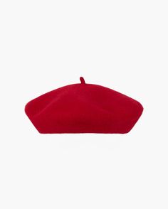 Tanya beret Red Eric Javits Red Berets, Small Leather Accessories, Gold Sand, Wool Berets, Art Costume, Women's Headwear, Coat Pocket, Navy Linen, Natural Gold