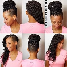 Beautiful braids on @_gabriellaelena by @thebraidder ❤️ Her makeup is flawless mua undercut cornrows voiceofhair ========================== Go to VoiceOfHair.com ========================= Find hairstyles and hair tips! ========================= Shaved Sides And Back, Shaved Side, Shaved Hair Designs, Find Hairstyles