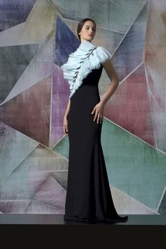 Emphasis In Fashion, Isabel Sanchis Couture, Fashion In 2023, Isabel Sanchis, Black Party Dress, Moda Paris, Black Party, Wedding Dress Inspiration, Long Maxi