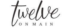 the logo for twelve on main