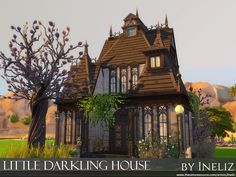 the little darkling house by inezia for the second life is an old - fashioned