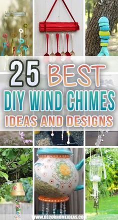 the 25 best diy wind chimes ideas and designs for home decorating projects